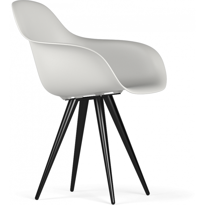 Kubikoff Black Angel Contract Base Chair with V9 Armshell