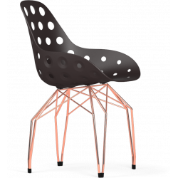 Kubikoff Copper Diamond Base Chair