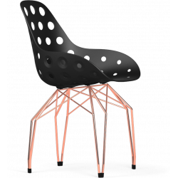 Kubikoff Copper Diamond Base Chair