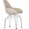 Kubikoff Chrome Diamond Base Chair | Fabric