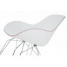 Kubikoff Black Diamond Base Chair With Tailored Shell | Leather