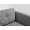 Custom Form 3 Seater Sofa Willy in Dark Houndstooth