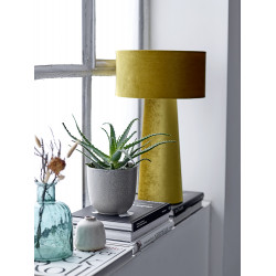 Bloomingville Table Lamp Polyester Yellow