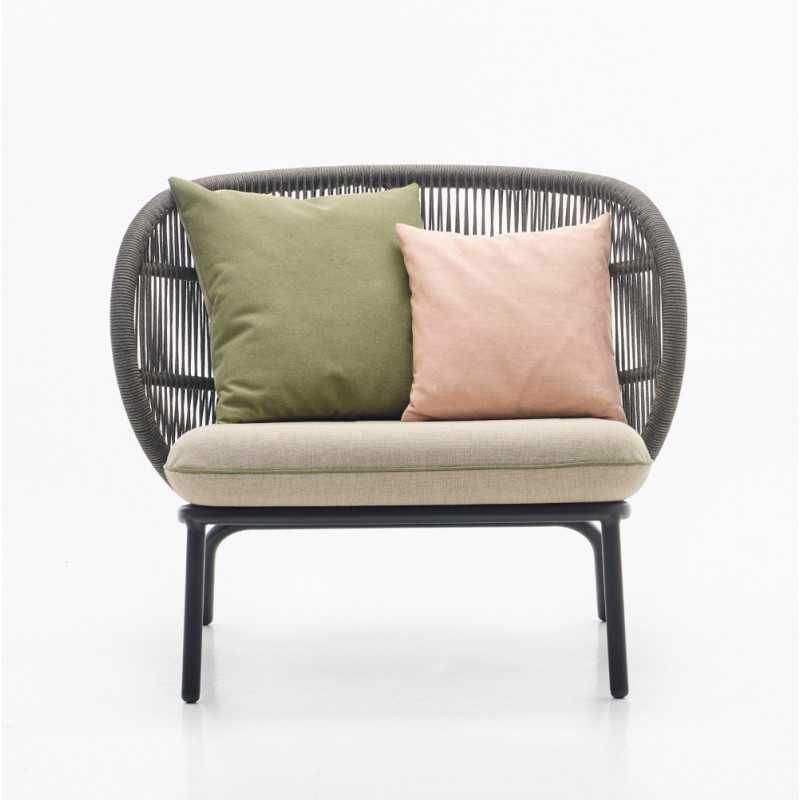 Vincent Sheppard Kodo Lounge Chair | Grey Almond Combo