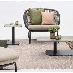 Vincent Sheppard Kodo Lounge Chair | Grey Almond Combo