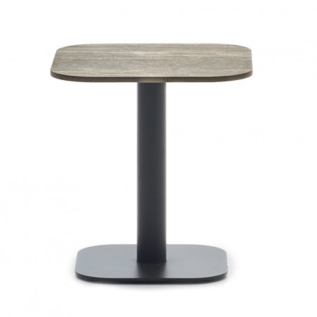 Vincent Sheppard Kodo Outdoor Side Table 41 x 41 Fossil Grey