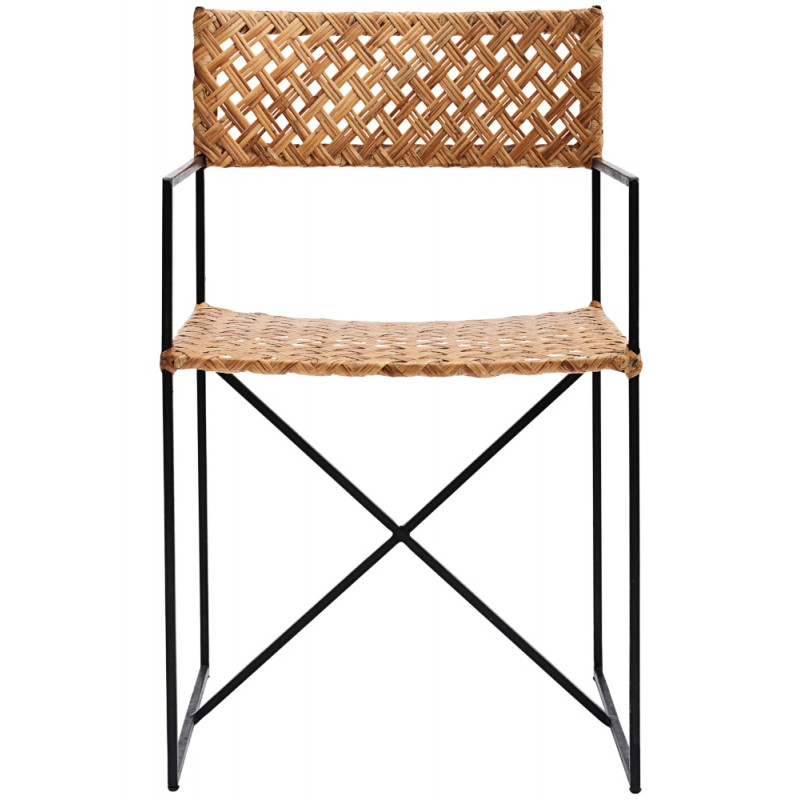 House Doctor Oscar Dining Chair in Natural Rattan