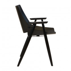 Rex Kralj Shell Wood Chair with Arms