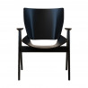 Rex Kralj Shell Wood Lounge Chair With Arms