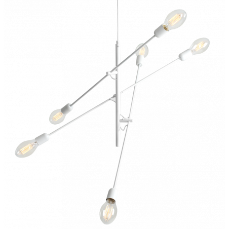 Custom Form TWIGO 6 Pendant Lamp white Color