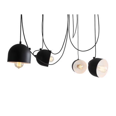 Custom Form Popo 4 Pendant Lamp Black
