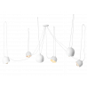 Custom Form Popo 6 Pendant Lamp white