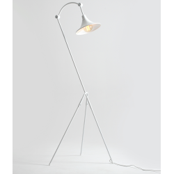 Custom Form Miller Floor Lamp white