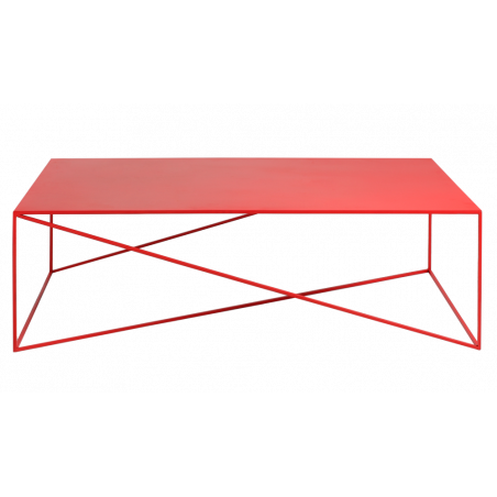 copy of Custom Form Coffee Table MEMO 140 CM Red Color