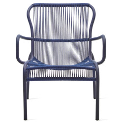Vincent Sheppard Loop Lounge Chair Rope Indigo
