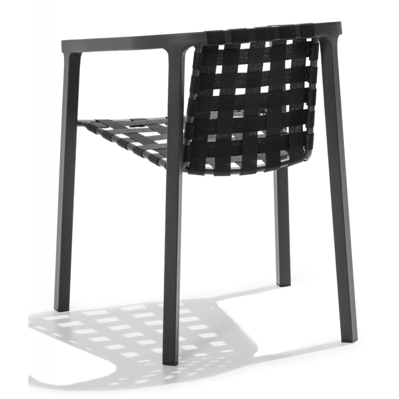 Todus Square Duct Outdoor Dining Chair
