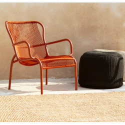 Vincent Sheppard Loop Lounge Chair in Terracota