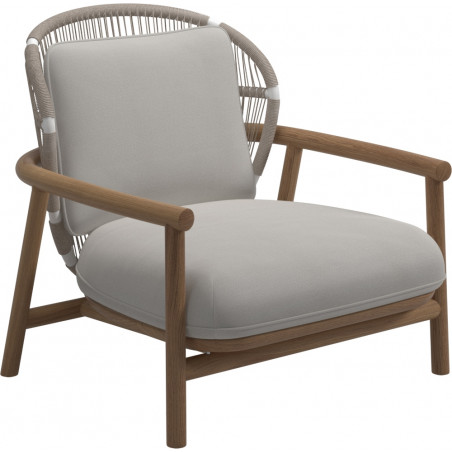 Gloster Fern Lounge Chair Dune | Low Back