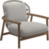 Gloster Fern Lounge Chair Dune | Low Back
