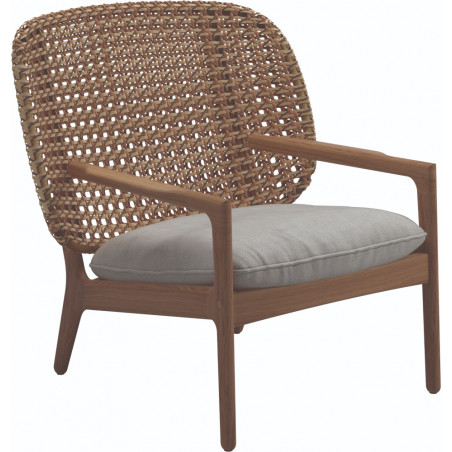 Gloster Kay Low Back Lounge Chair | Harvest Weaving