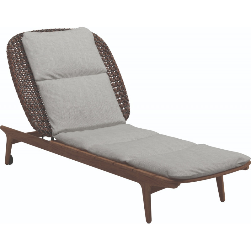 Gloster Kay Sunlounger | Brindle Weaving