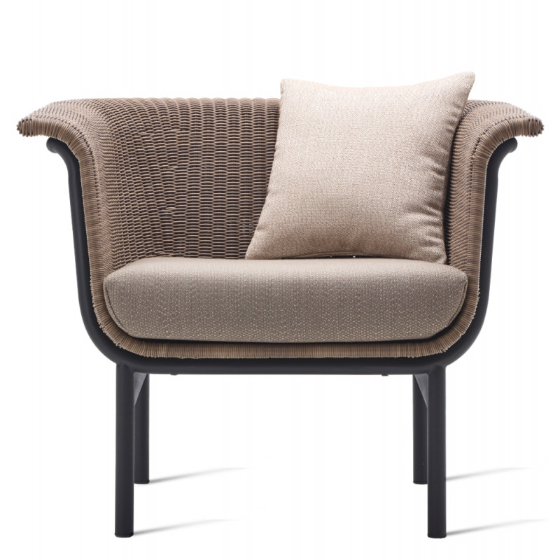 Vincent Sheppard Wicked Lounge Chair Taupe Black