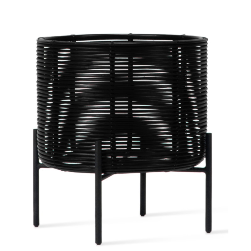 Vincent Sheppard Ivo Outdoor Plant Stand in Black
