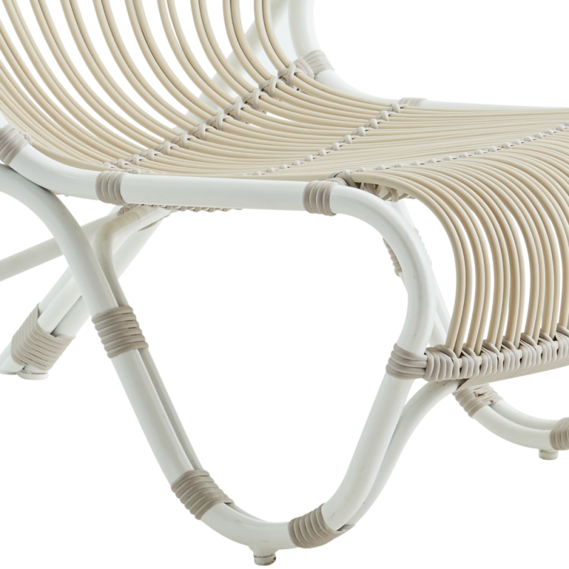 Sika Design Fox Lounge Chair Dove White | Exterior