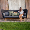 Cane-Line Peacock Wing Outdoor 3 Seater Sofa