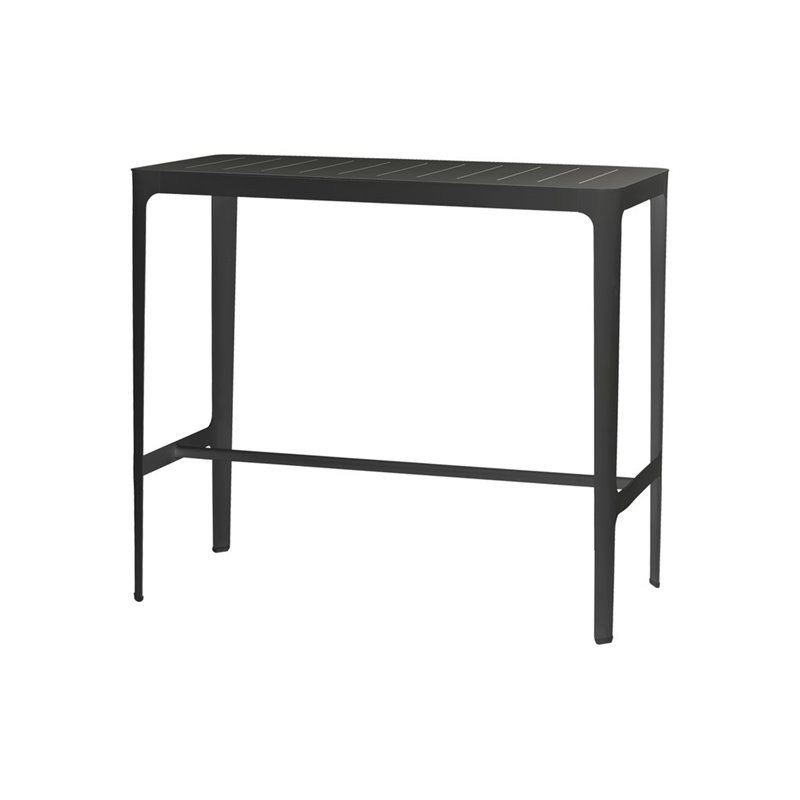 Cane-Line Cut Bar Table in Black