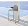 Cane-Line Breeze Outdoor Bar chair in Light Grey