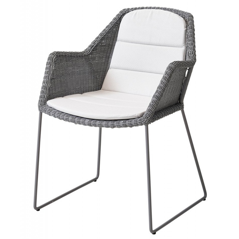 Cane-Line Breeze Outdoor Chair in Light Grey