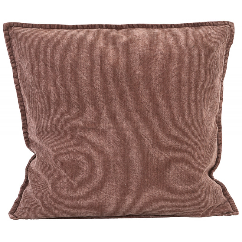House Doctor Cur Cushion Cover Red Brown | Optional Insert