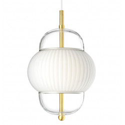 Design by Us Shahin Pendant Lamp Gold Opal Glass