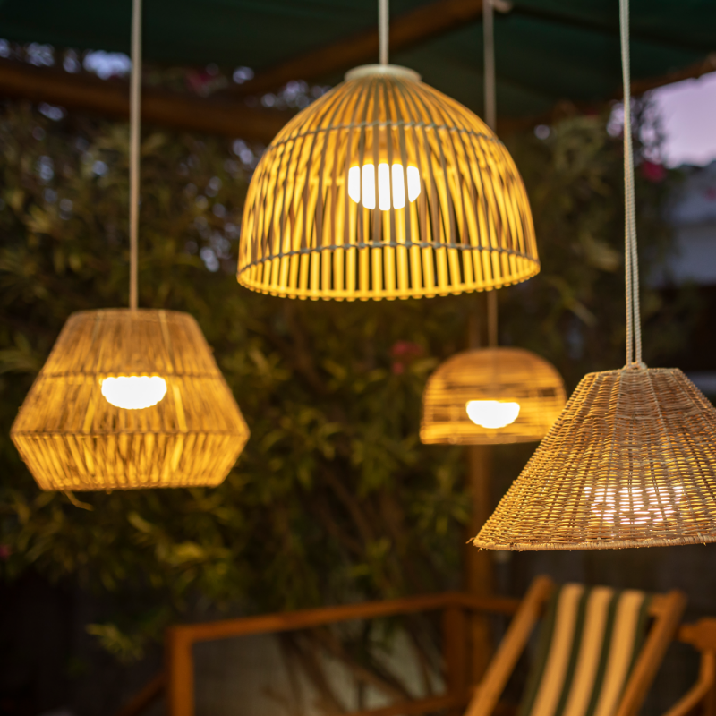 Newgarden Reona Outdoor Rechargeable Pendant Lamp