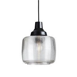 Design by Us New Wave Stripe Pendant Lamp Clear