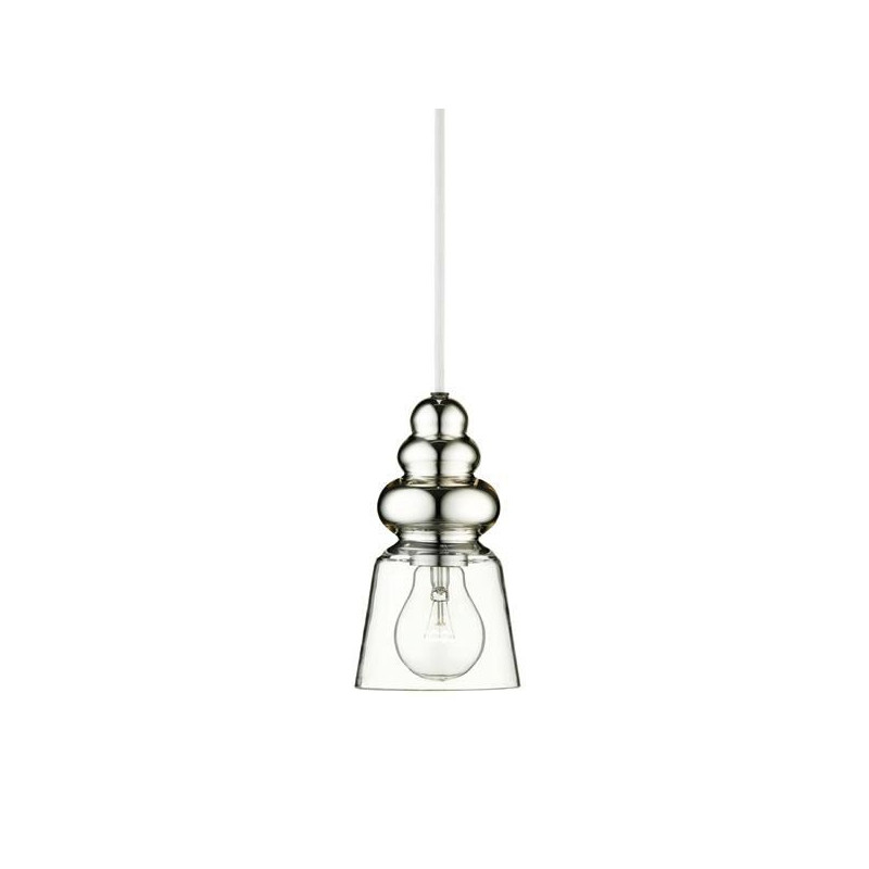 Design by Us Pollish Pendant Lamp XS Clear Glass