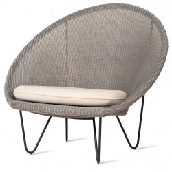 Vincent Sheppard Joe Cocoon Chair With Black Base