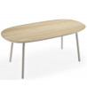 Emko Place Naive Dining Table Ash Grey 1800 CM