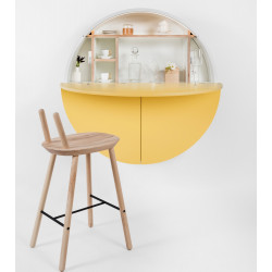Emko Place Multi-functional Pill Cabinet Yellow White