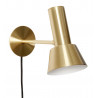 Hubsch Tap Wall Lamp |Brass