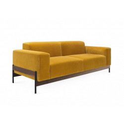 Wewood Bowie 2 Seater Sofa With Oak or Walnut Frame