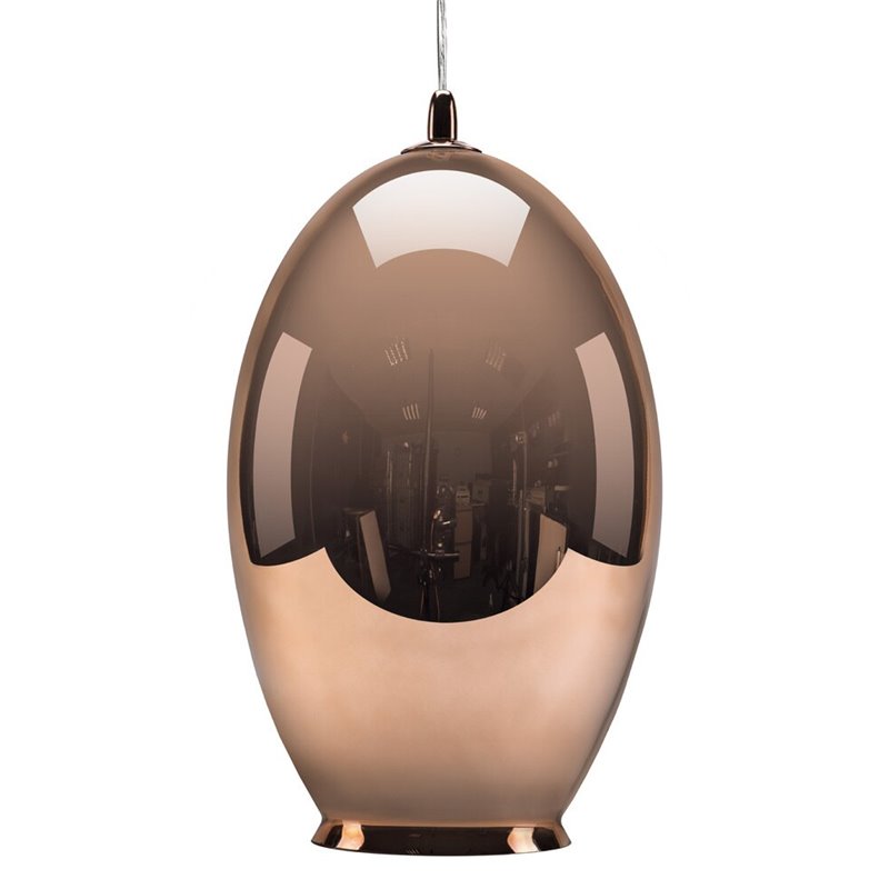 Vase Pendant Lamp - Mirror Copper