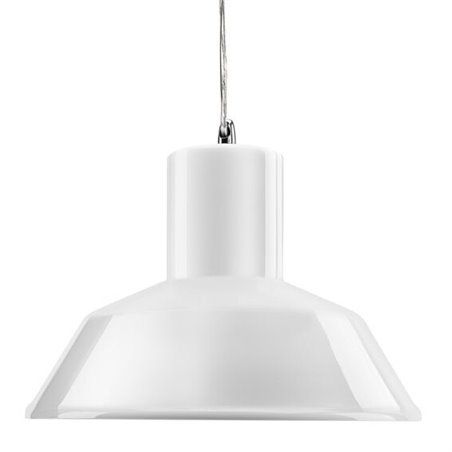 Factory Pendant Lamp -Gloss White