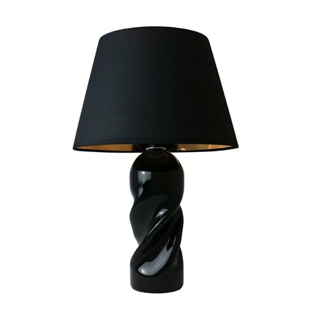 Mineheart Little Crush II Table Lamp - Black Base & Black shade