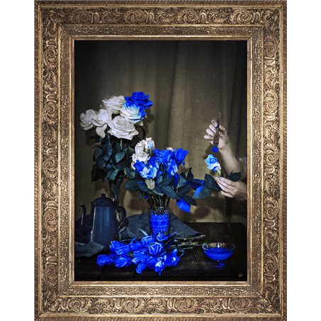 Scent Of Cobalt Canvas Small