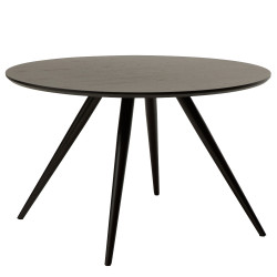 Dan-Form Eclipse Round Dining Table 120 CM Black