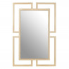 Brushed Gold Rectangular Wall Mirror