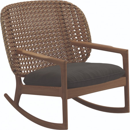 Gloster Kay Rocking Chair Low Back | Harvest Wicker