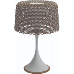 Gloster Ambient Mesh Outdoor Table Lamp White Sorrel
